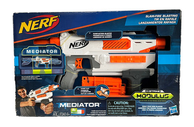 Nerf N-Strike Moduleus Mediator CORE Pump-Action Foam Dart Blaster, New & Sealed