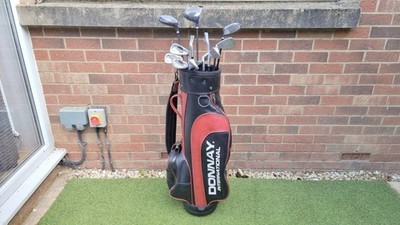 Herren Komplettsatz Rechtshand RH Donnay Evolution II Golfschläger Tasche & Zubehör