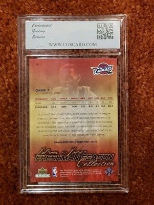 2003-04 Upper Deck LeBron James Freshman Season Collection