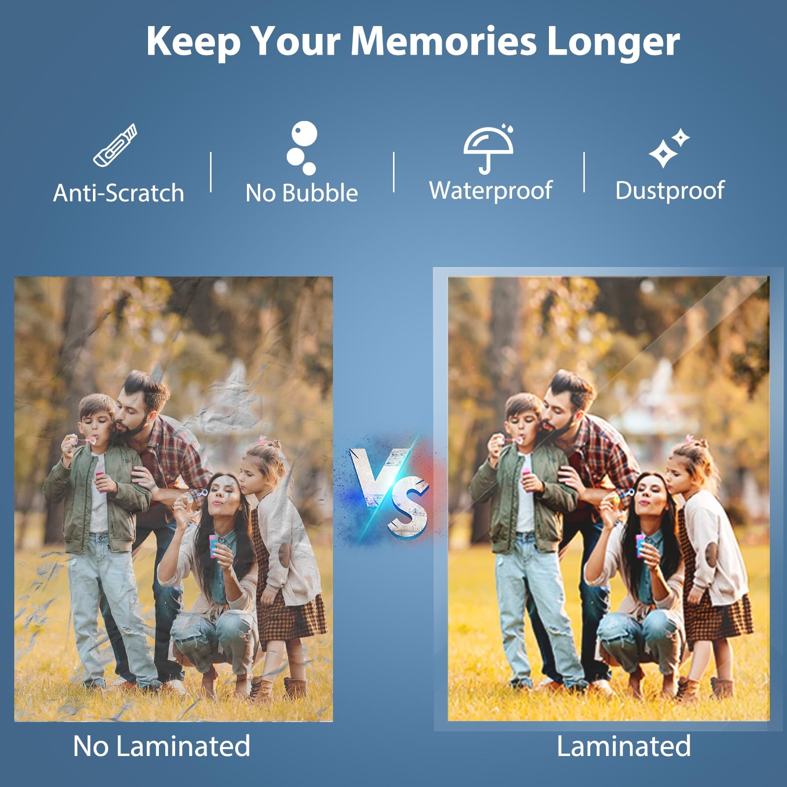 Laminator Machine 11 in 1 Laminating Never Jam Technology with 36 Sheets 9 Inch