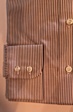 NWT Brooks Brothers Golden Fleece Collection Striped Men's L/S Shirt Size 16-33