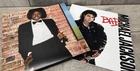 Michael Jackson 2 LP Lot Bad & Off The Wall Gatefolds Lyrics Vinyl MINT
