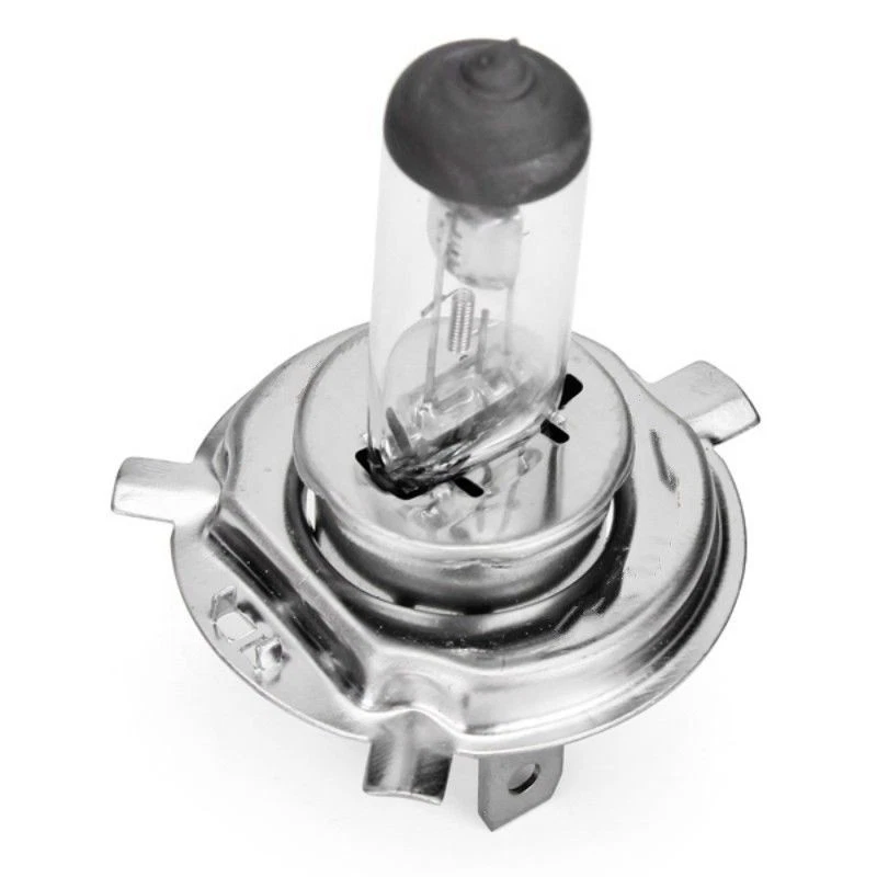 2x H4/9003/HB2 Halógeno 60/55W 12V Faro Luz Baja/Alta Bombillas Coche Vidrio Transparente Foto 3 de 4