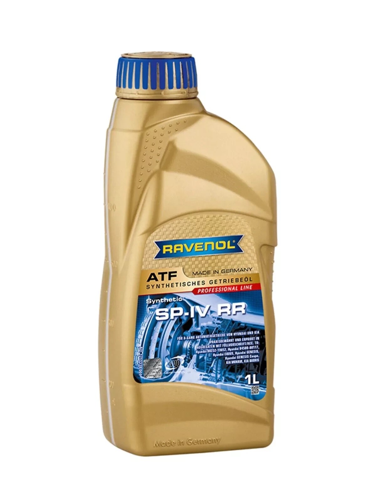RAVENOL HYUNDAI / KIA SYNTHETIC AUTOMATIC TRANSMISSION FLUID SP-IV RR 1LITRE