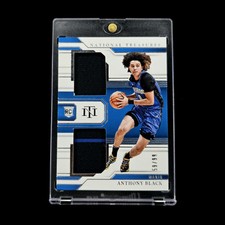 #/99 Anthony Black RC Patch 2023-24 NBA National Treasures Rookie Duel Materials