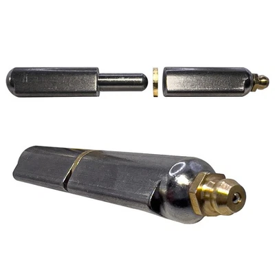 SIDCO SUPPLY 3” Weldable Bullet Hinges – Weld On Barrel Hinges – 3 Inch x .61 Inch by Sidco