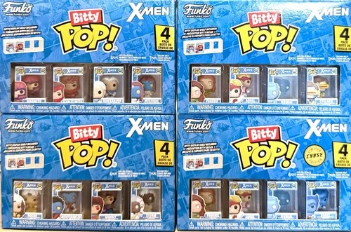 X-MEN '97 Funko Bitty POP Marvel X-MEN COMPLETE BITTY Pop! Set w/BEAST CHASE
