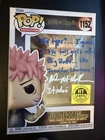 Funko Pop! Jujutsu Kaisen Figure Yuji Itadori, Signed by Adam McArthur W Quote