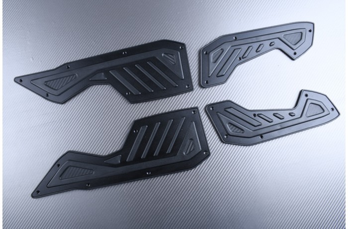 Marche-pieds alu YAMAHA NMAX 155 design haut de gamme pour scooter urbain - 3