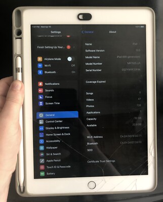 Apple iPad 6th Generation A1893 32GB Wi-Fi 9.7in Space Gray Apple iPad 6th Generation A1893 32GB Wi-Fi 9.7in Space Gray