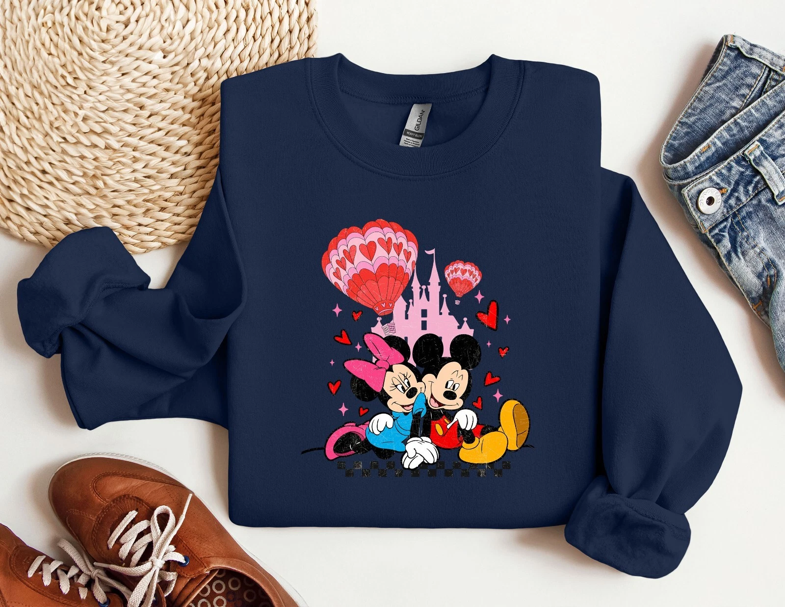 Amante di Topolino e Minnie equipaggio San Valentino Disney San Valentino regalo per lei