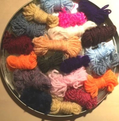 75g Small Wool Yarn Oddments great for crafts crochet etc - Image 1 of 2
