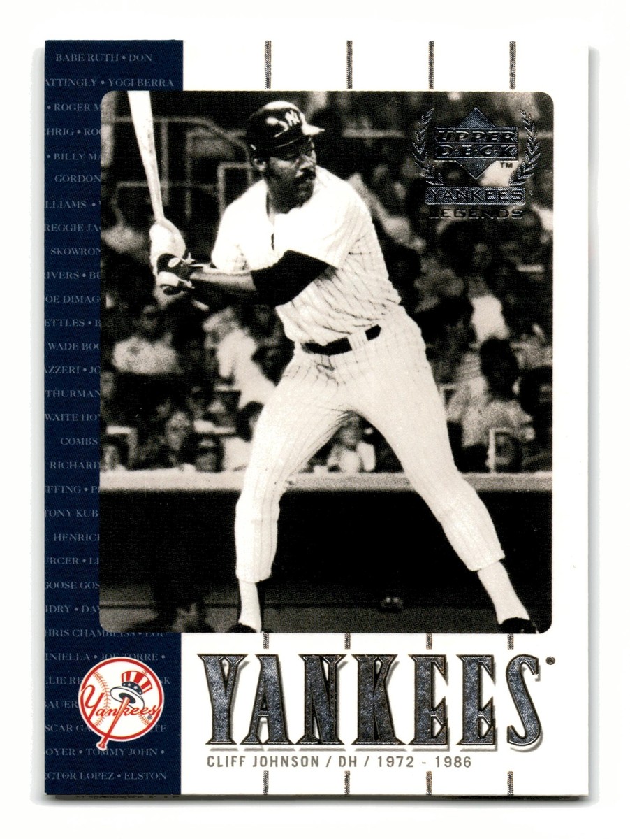 Cliff Johnson 2000 Upper Deck Yankees Legends #41 New York Yankees