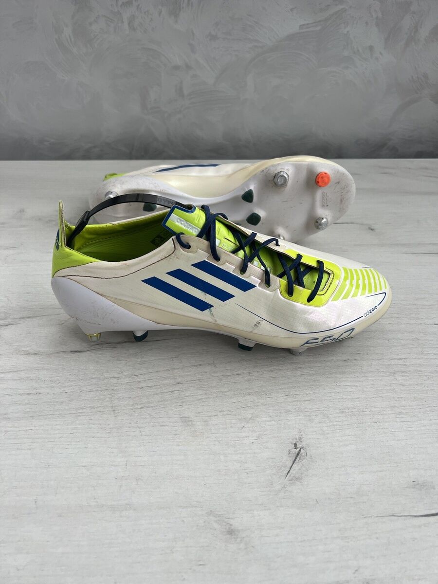 Adidas F50 Adizero White Football Cleats Boots Rare Men's Adidas F50 Adizero White Football Cleats Boots Rare Men's