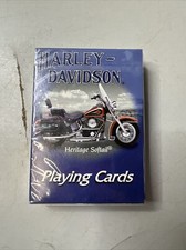 Harley-Davidson Motorcycles Heritage Softail Playing Cards Brand New Sealed