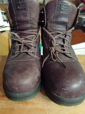 Timberland Pro 6" Boots Brown Composite Toe Size 15