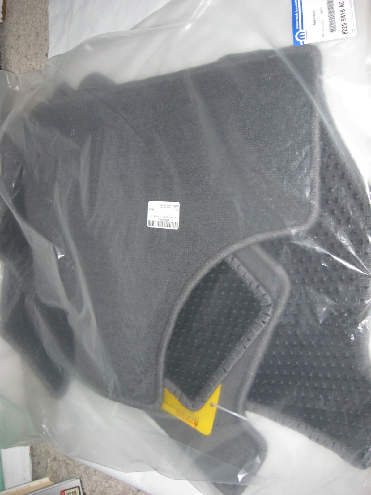 0507 JEEP LIBERTY SLATE GRAY CARPET FLOOR MATS SET OF 4 NEW MOPAR