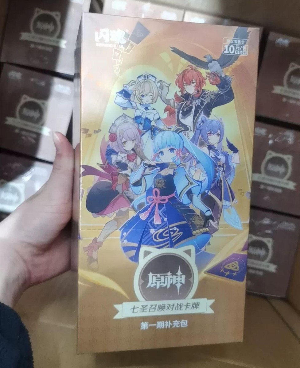 SHININGSOUL GENSHIN IMPACT Official TCG Booster Box Anime Game Card | eBay