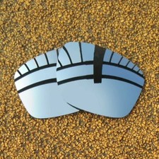 US Polarized Lenses Replacement for-OAKLEY Sliver Sunglasses - Silver Mirror