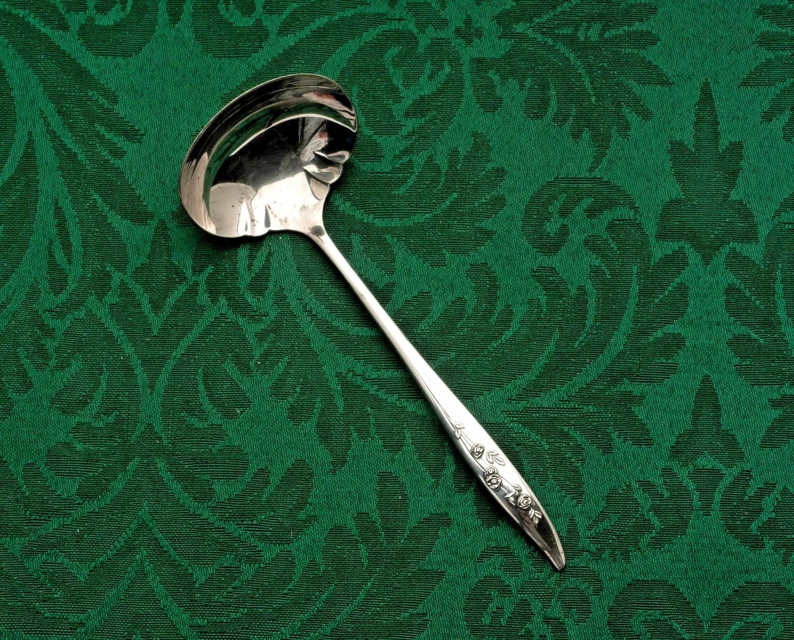 Young Love by Oneida Sterling Silver Sauce Ladle 5 3/8"