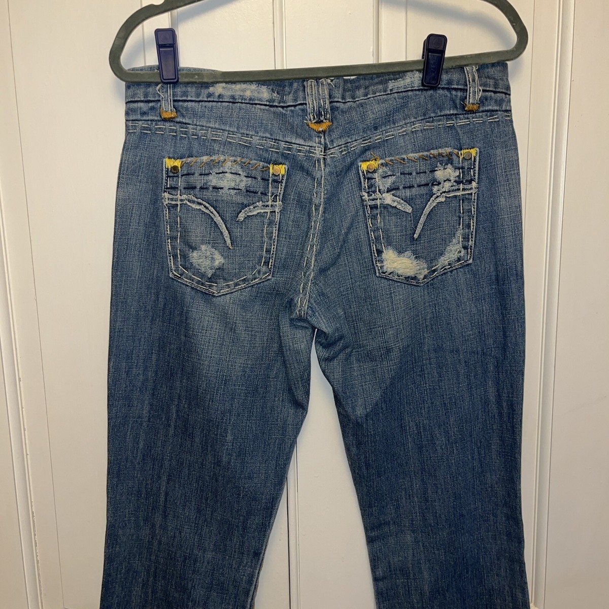 Joes Jeans Womens 30 Blue Denim Embroidered Vintage 97