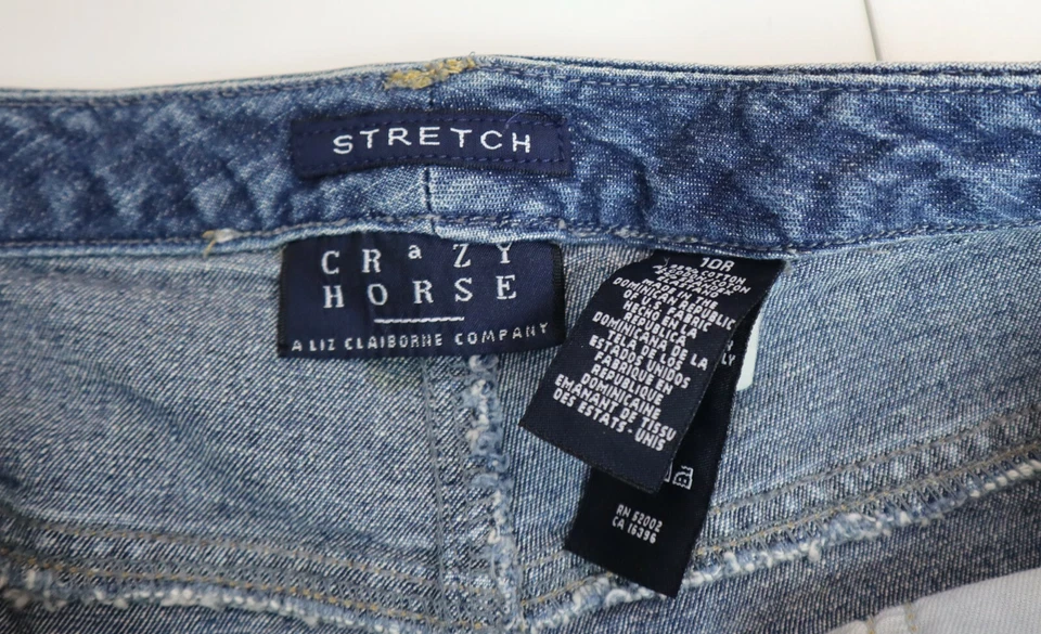 CRAZY HORSE LIZ CLAIBORNE - JEANS MUJER LAVADO MEDIO TIRO MEDIO PIERNA RECTA 10 Foto 4 de 4