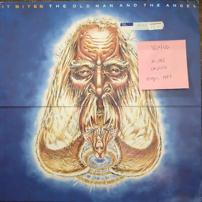 It Bites The Old Man And The Angel Vinyl Record VG+/VG VSG 94112 1987 