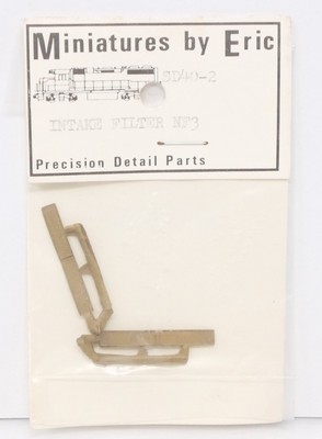 Miniatures by Eric, Intake Filter NF3, SD40-2, Locomotive Parts, Metal HO Scale
