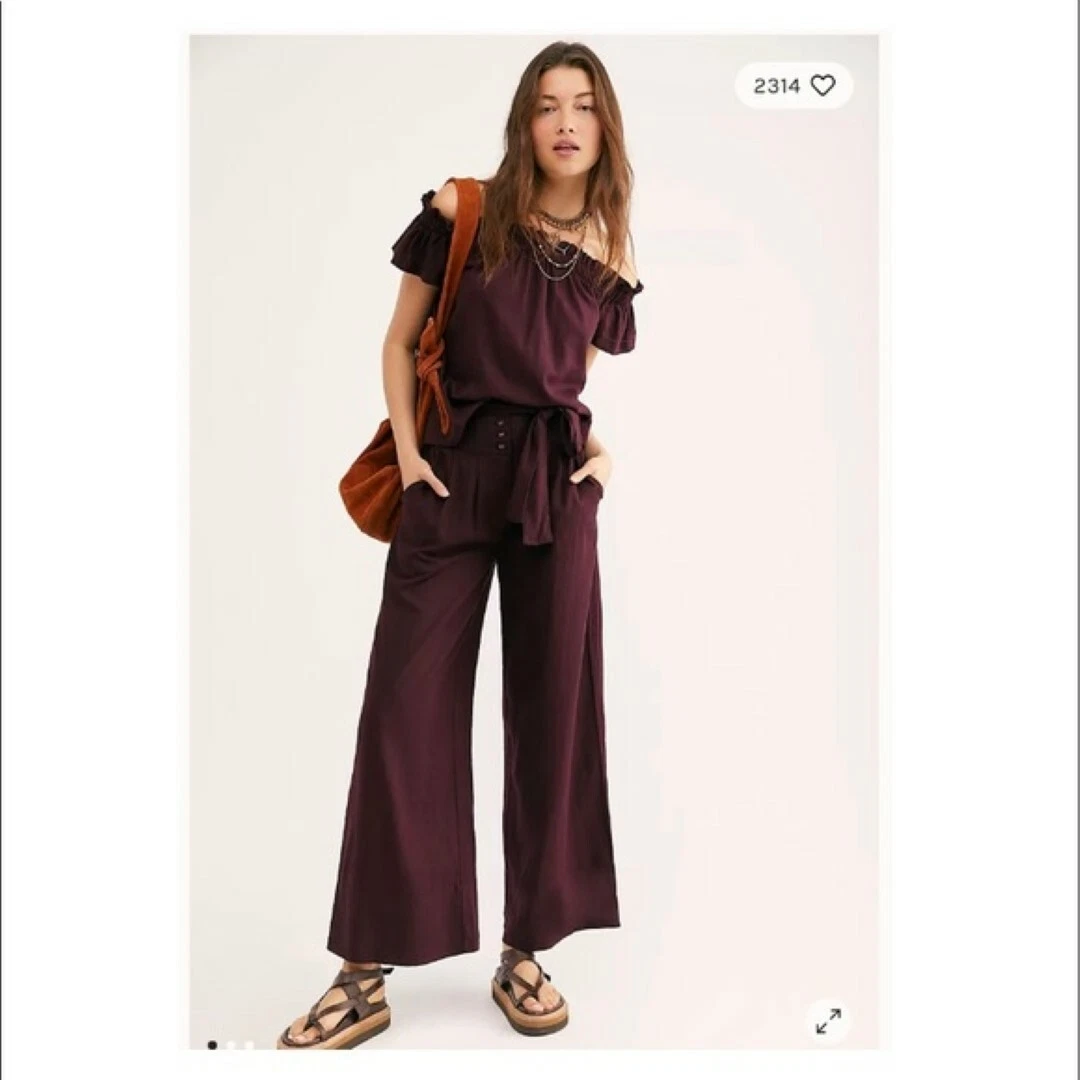 Wine red cheap trousers