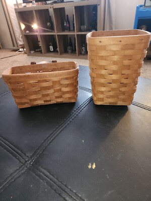 Longaberger Lot Of 2 Baskets | eBay