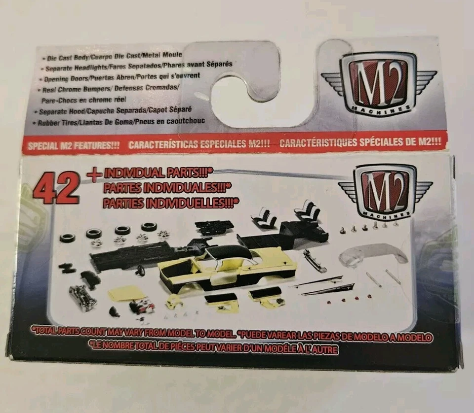 M2 Machines -1 OF 750- 1955 Pontiac Star Chief Police Auto-Thentics R49 18-28 - Image 3 of 4