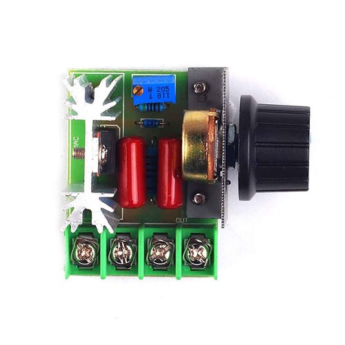 2000W 110V AC SCR Voltage Regulator Adjustable Motor Speed Control Controller - Picture 3 of 6