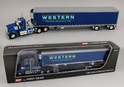 DCP 1:64 *WESTERN DISTRIBUTING* Kenworth W990 Day Cab 53' Utility