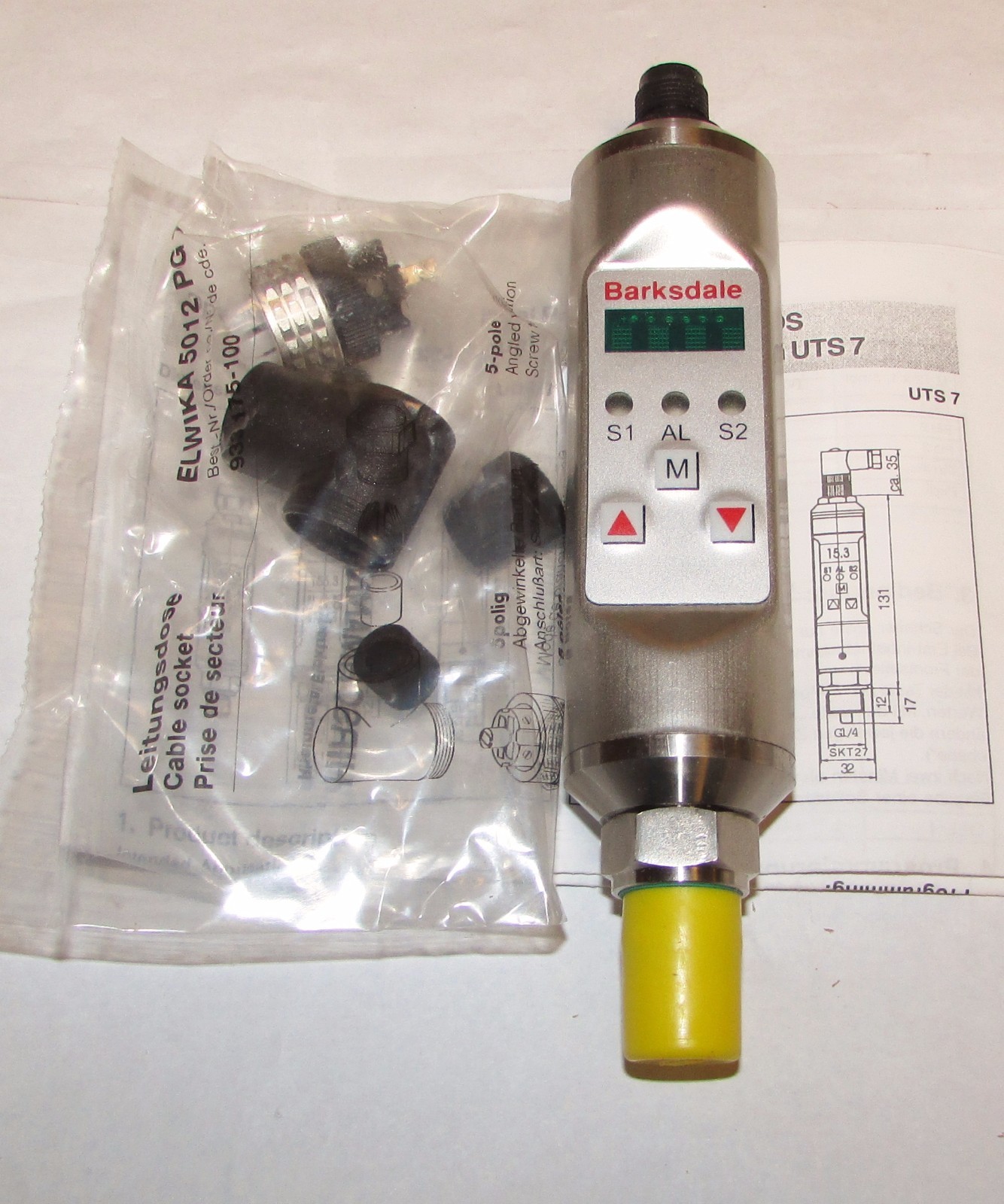 BARKSDALE UDS7 0427 404 UDS Dual Pressure Switch eBay