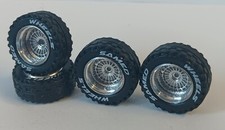 Custom Wheels 4x4 Off Road Wheels 15x6.5 Mm Alloy  3d With Soft Rubber Tires