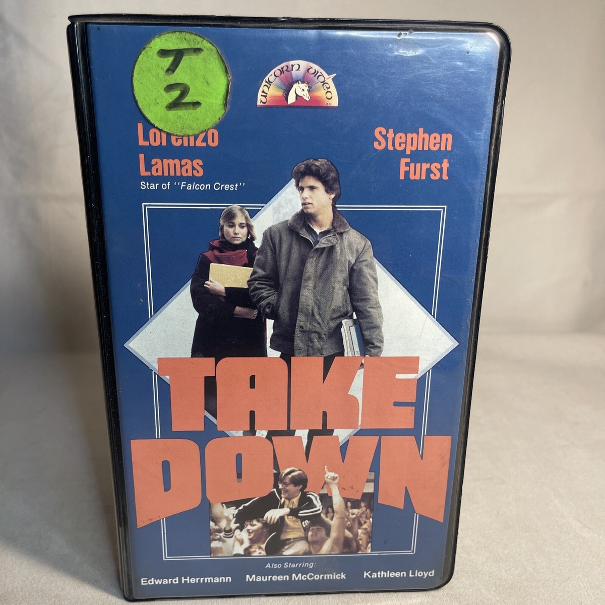 Very Good! TAKE DOWN 1979 VHS Unicorn Video Clamshell Rare