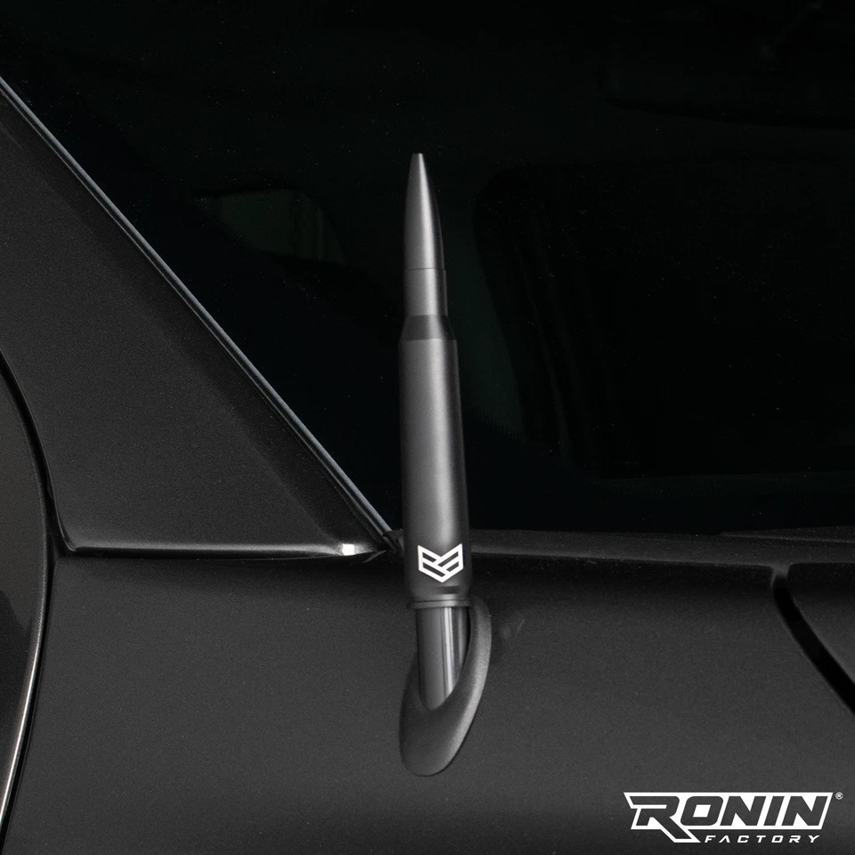 RONIN FACTORY 50 CAL BULLET ANTENNA CHEVY SILVERADO ANTI-THEFT - Image 4 of 4