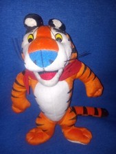 Vintage 1993 Tony the Tiger 10" Plush w/Scarf - Kellogg Frosted Flakes Cereal