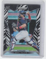 2019 Panini Prizm #294 Eric Haase Zebra Stripes #/99