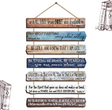 Christian Wall Art Wooden Bible Verses Wall Decor Scripture Wall Art Religious