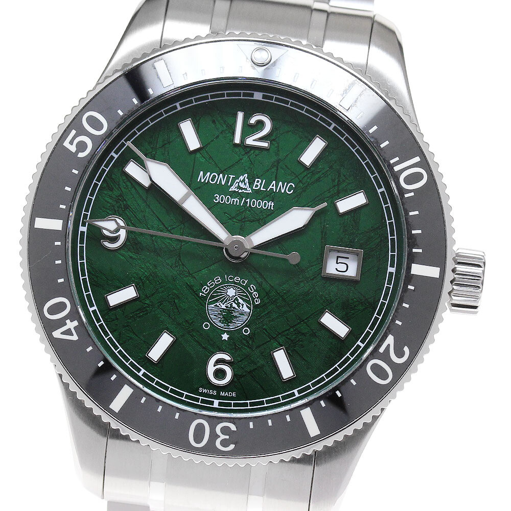 mont blanc MB130810 1858 Ice Sea Date watch men TO159902 | eBay mont blanc MB130810 1858 Ice Sea Date watch men TO159902 | eBay