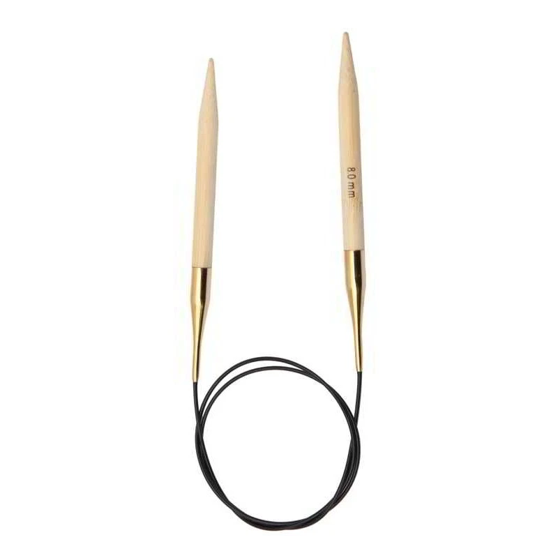 Knit Pro Rundstricknadel Stricknadeln Bamboo, Bambus alle Größen und Längen