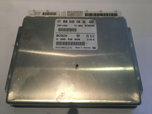 Mercedes Benz A-Klasse W168 A170 / ESP-Steuergerät 1685450832 0265109606 #202