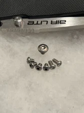 Stainless Steel Screw Set For Cold Steel Air Lite Knife Pivot Scale Pocket Clip