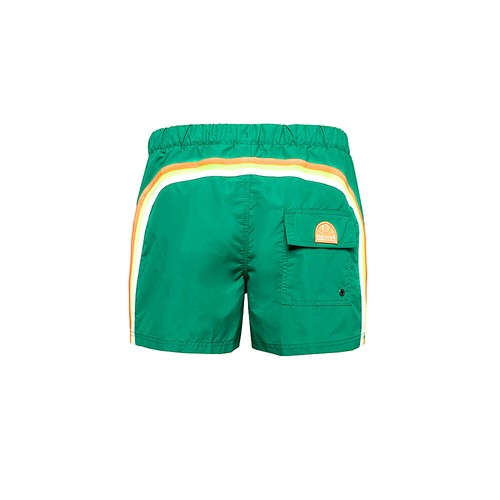 Boxer mare Uomo SUNDEK corto con arcobaleno. Colore Verde. MODELLO M520BDTA  | eBay