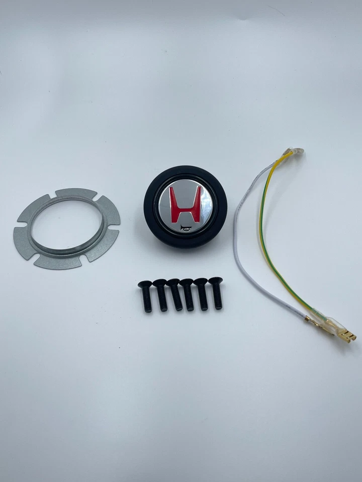 Momo Monte Carlo steering wheel with NSX-R horn kit Fits Honda Acura DC2 DC5 Egs - Изображение 3 из 3