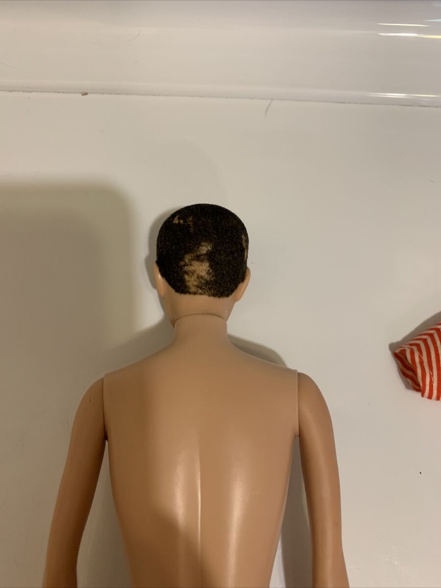 Vtg 1960 KEN DOLL Brown Molded Hair MCMLX Patent Pending Vtg 1960 KEN DOLL Brown Molded Hair MCMLX Patent Pending
