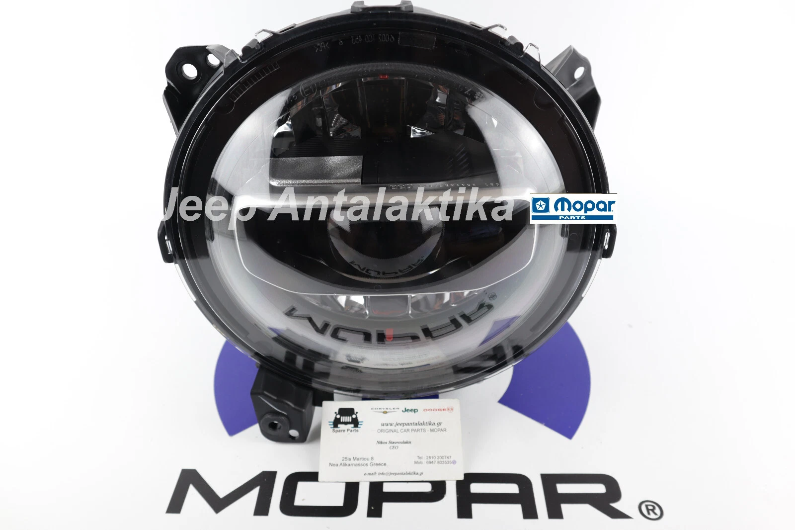 Headlamp LED Left Jeep Wrangler JL 2018-2022 55112881AG New