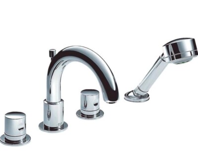Axor 38447001 Uno 4 Hole Roman Tub Trim in Chrome