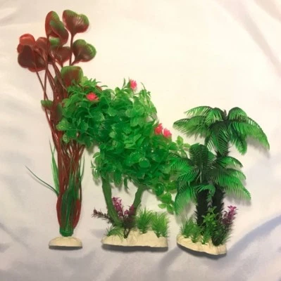 GENERIC Artificial Plastic Aquarium plants - Big Bush Trees